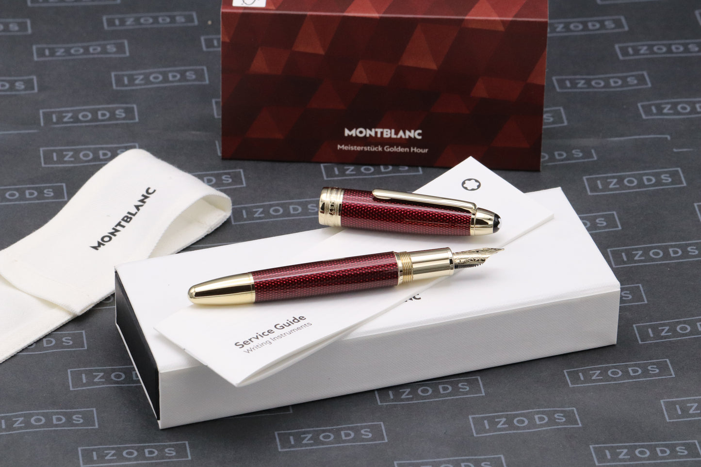 Montblanc Meisterstück LeGrand Golden Hour Solitaire Fountain Pen - UNUSED