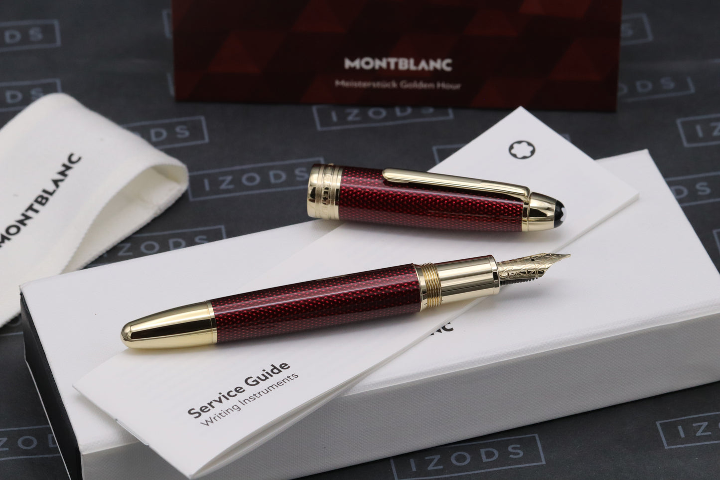 Montblanc Meisterstück LeGrand Golden Hour Solitaire Fountain Pen - UNUSED
