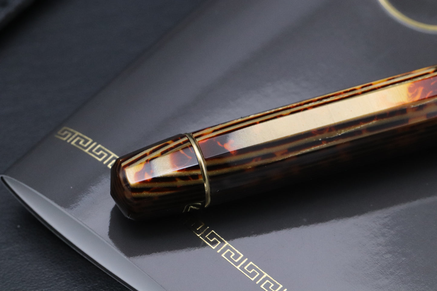 Omas Paragon Arco Bronze Preziose Vermeil Rollerball Pen