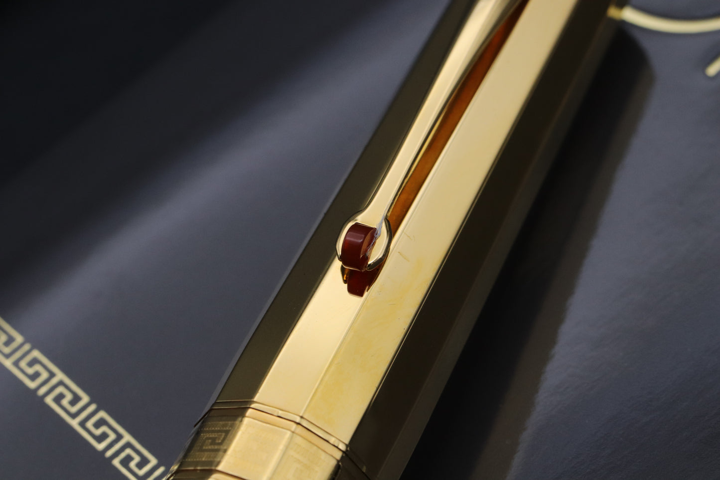 Omas Paragon Arco Bronze Preziose Vermeil Rollerball Pen