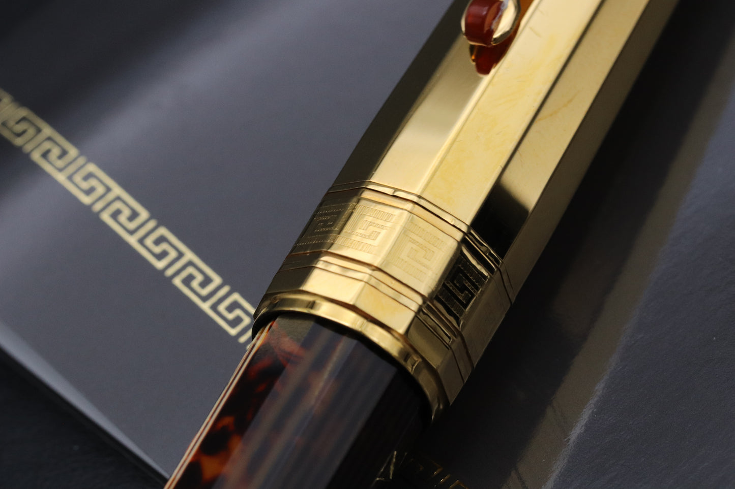 Omas Paragon Arco Bronze Preziose Vermeil Rollerball Pen