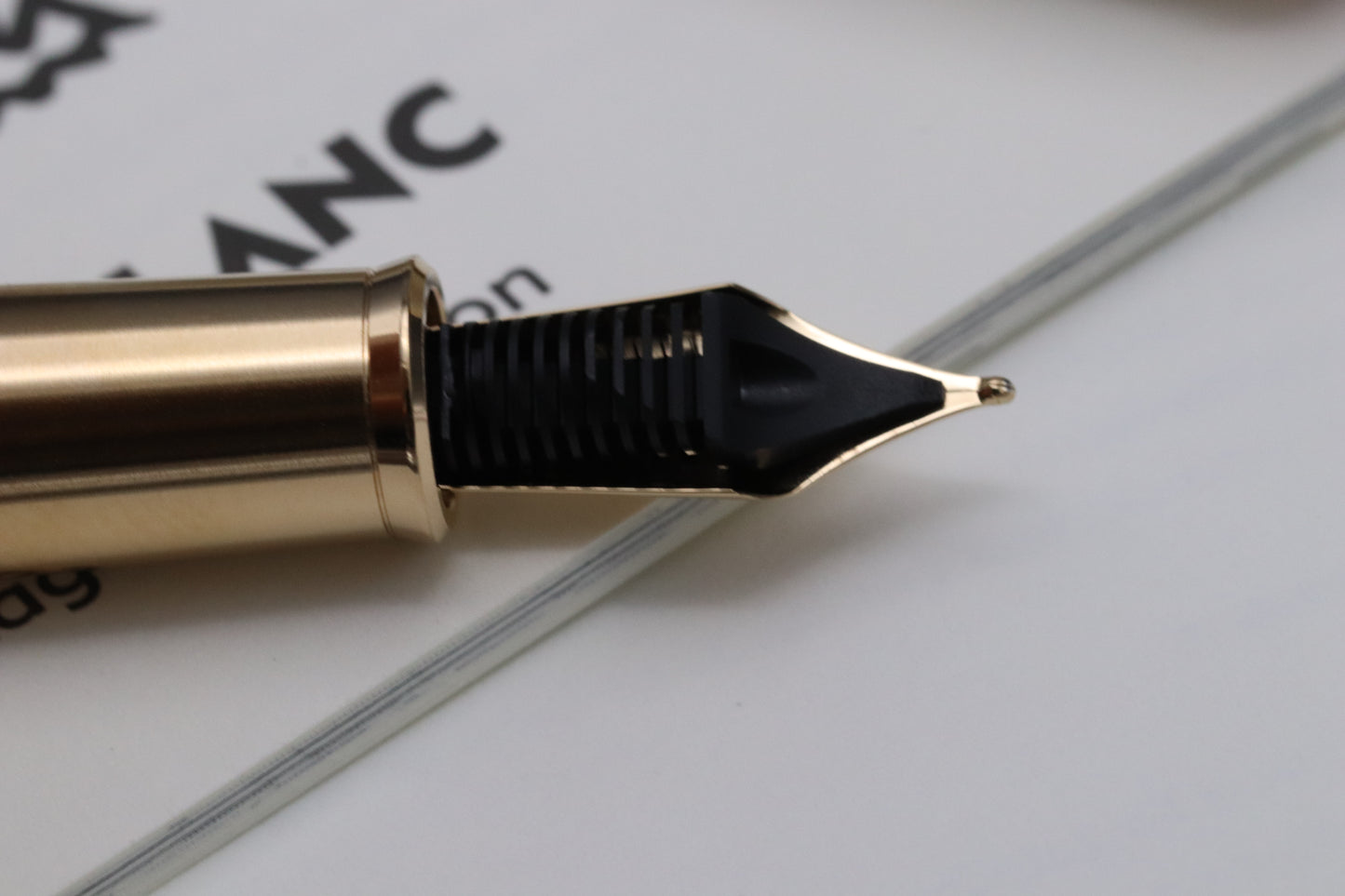 Montblanc Heritage Rouge et Noir Baby Ivory-Coloured Fountain Pen - INKED ONCE
