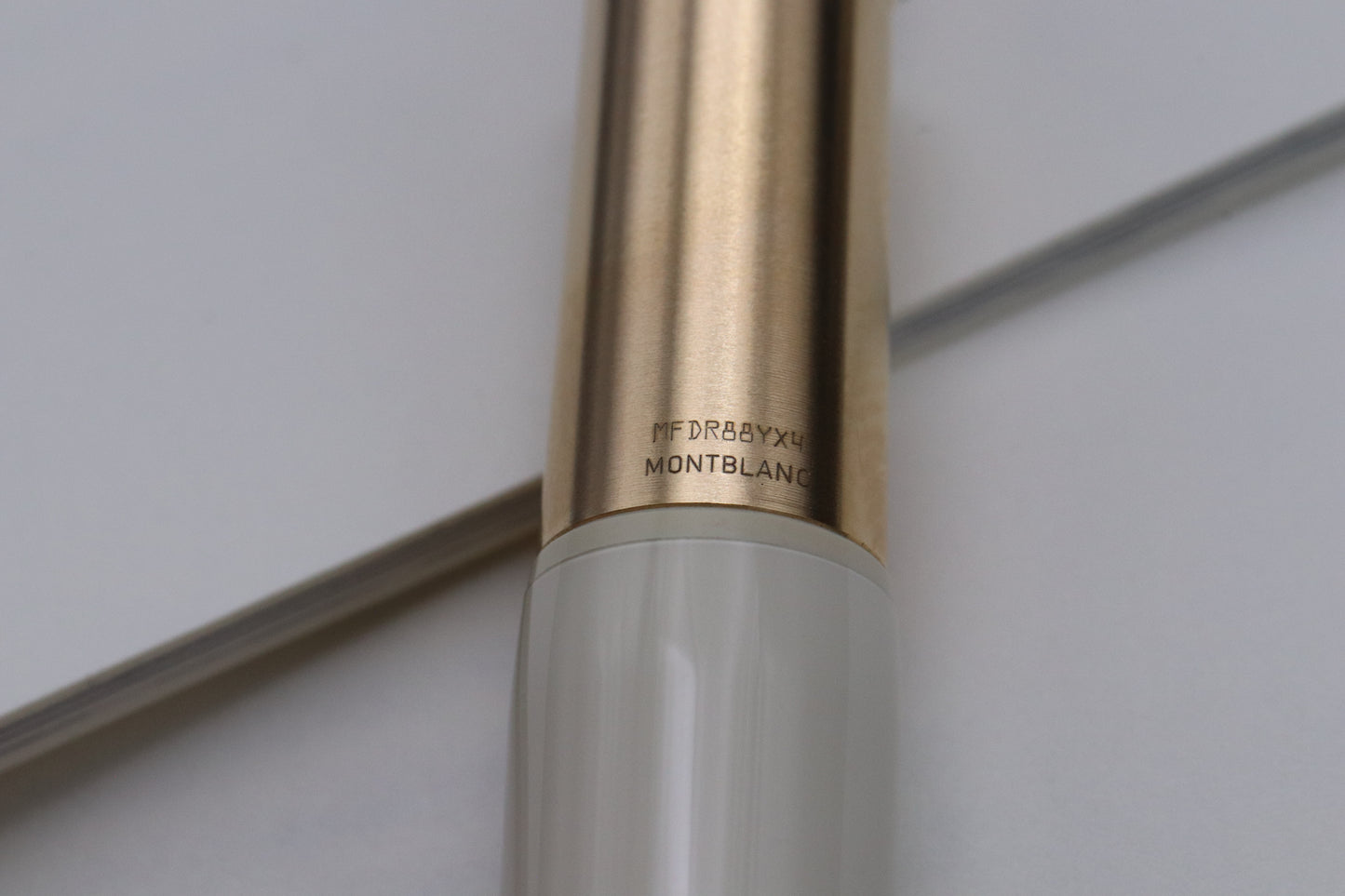 Montblanc Heritage Rouge et Noir Baby Ivory-Coloured Fountain Pen - INKED ONCE