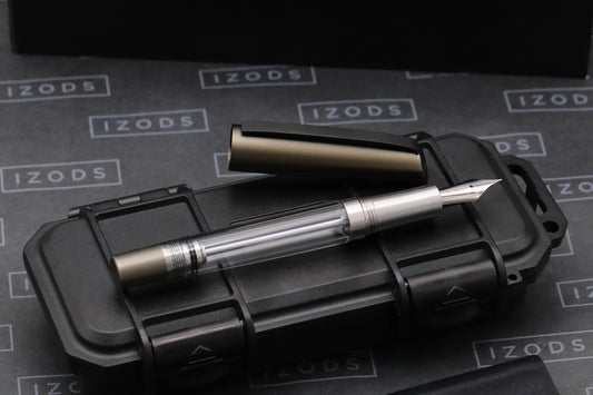 Fifty4T Titan SL Frozen Bronze Fountain Pen - EF Nib