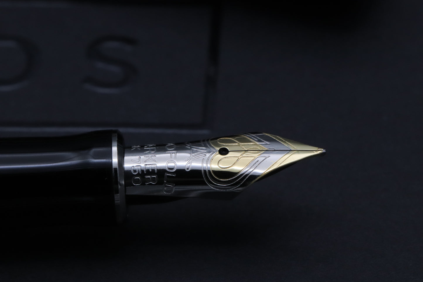 Parker Duofold International Check Olive Fountain Pen