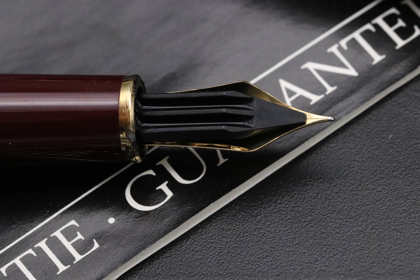 Montblanc Meisterstuck 144 Classique Bordeaux Fountain Pen - Monotone EF Nib
