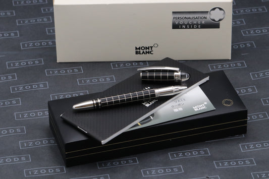 Montblanc Starwalker Rubber Platinum Rollerball / Fineliner Pen