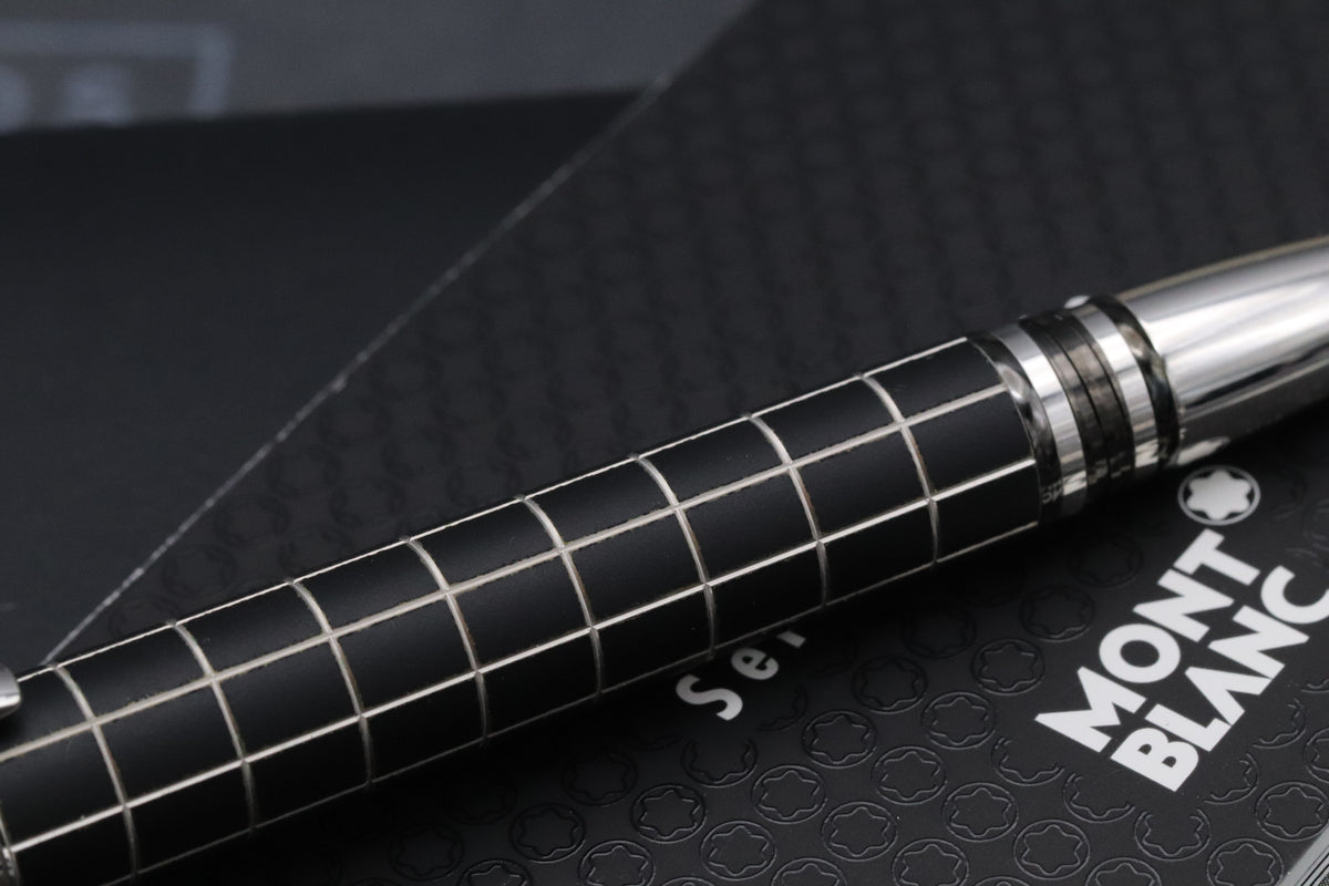 Montblanc Starwalker Rubber Platinum Rollerball / Fineliner Pen