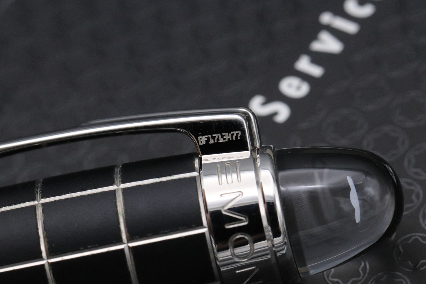 Montblanc Starwalker Rubber Platinum Rollerball / Fineliner Pen