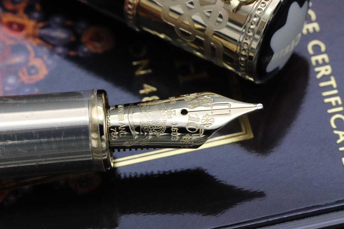 Montblanc Patron of Art 4810 Elizabeth I Fountain Pen - NEVER INKED