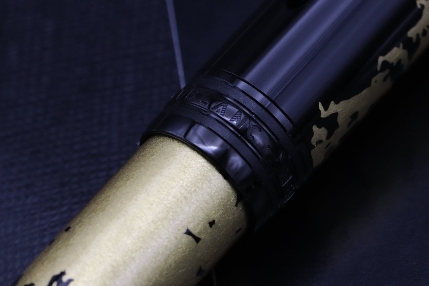 Montblanc Meisterstuck 146 LeGrand Solitaire Gold Leaf Fountain Pen - UNUSED