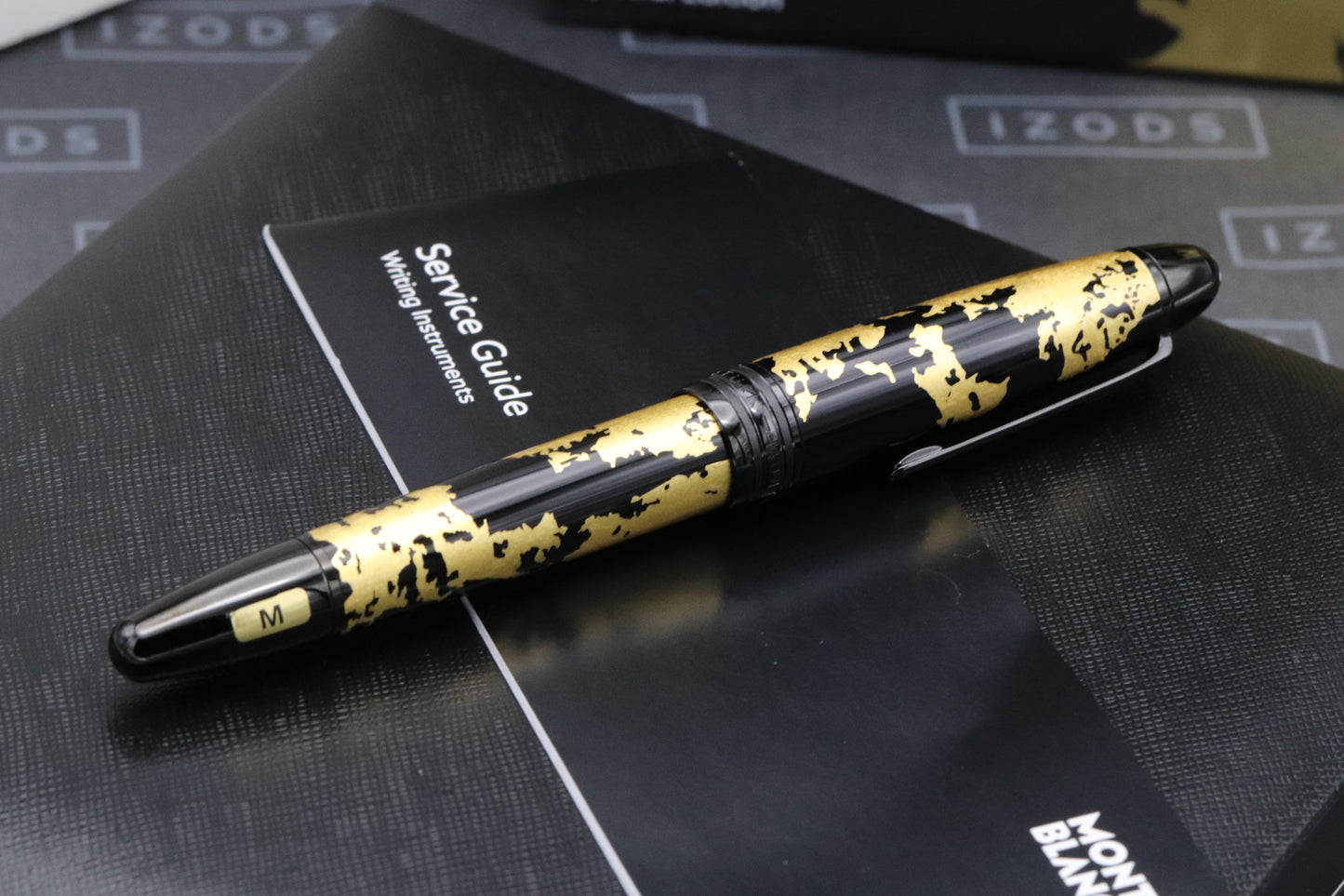 Montblanc Meisterstuck 146 LeGrand Solitaire Gold Leaf Fountain Pen - UNUSED