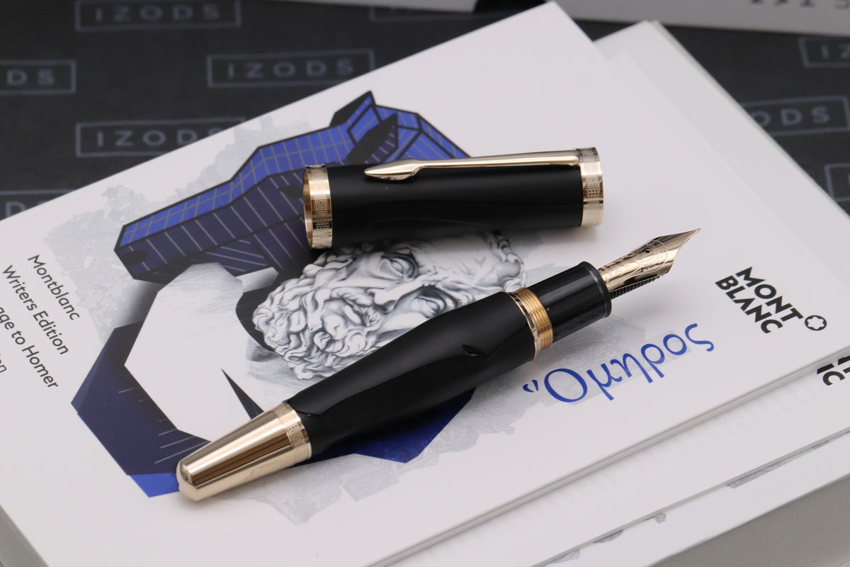 Montblanc Writers Edition Homage to Homer 9800 Fountain Pen - UNUSED - EF Nib
