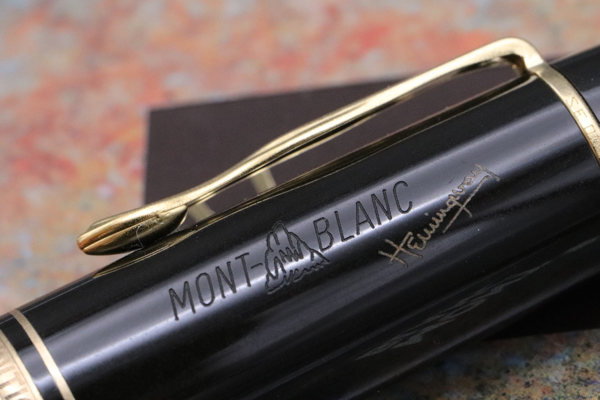 Montblanc Writers Edition Ernest Hemingway Fountain Pen - NEVER INKED
