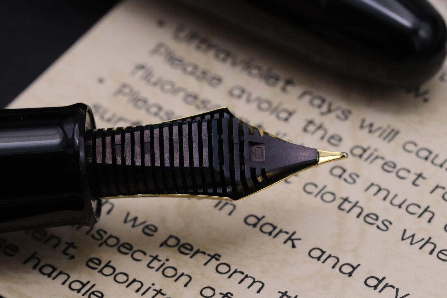 Sailor King of Pen Black Ebonite Fountain Pen