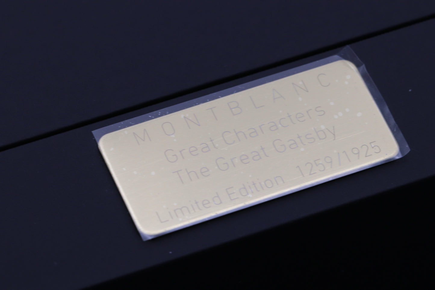 Montblanc Great Characters The Great Gatsby LE1925 Fountain Pen - UNUSED