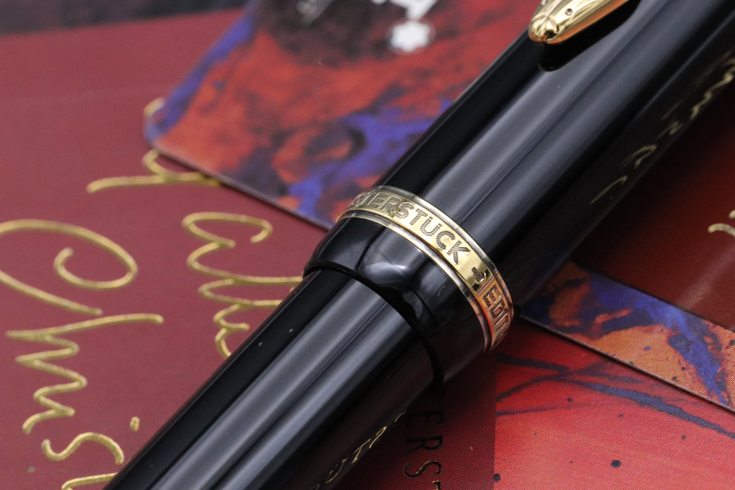 Montblanc Writers Edition Agatha Christie Vermeil Fountain Pen - NEVER INKED