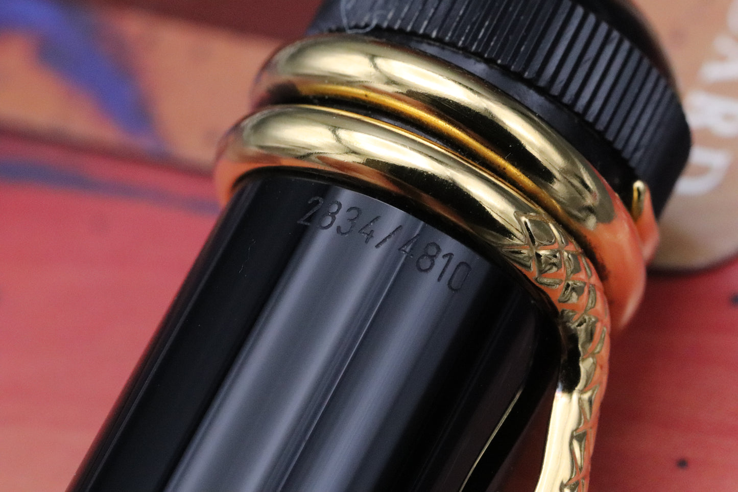 Montblanc Writers Edition Agatha Christie Vermeil Fountain Pen - NEVER INKED