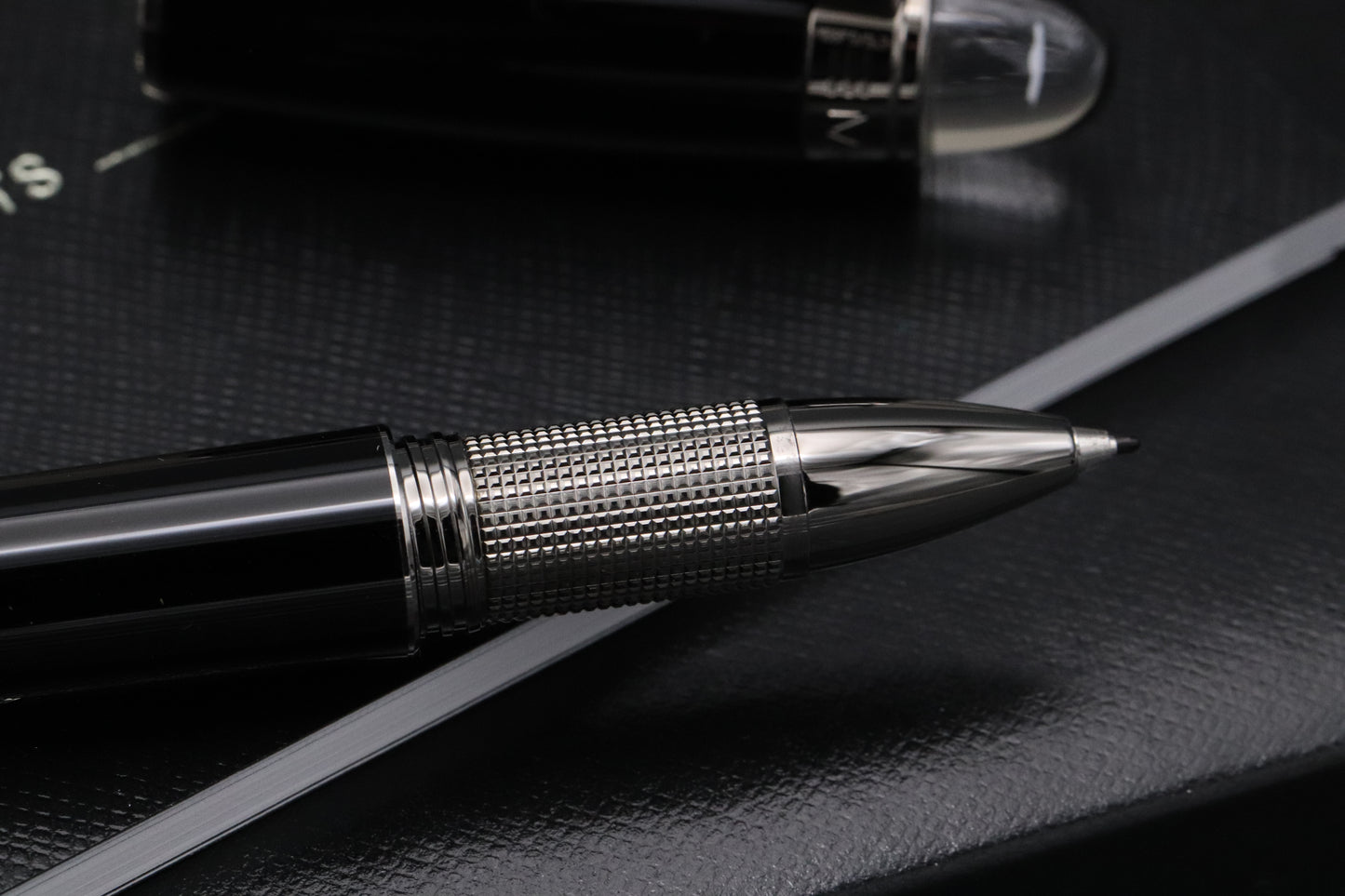 Montblanc Starwalker Midnight Black Rollerball / Fineliner Pen - UNUSED