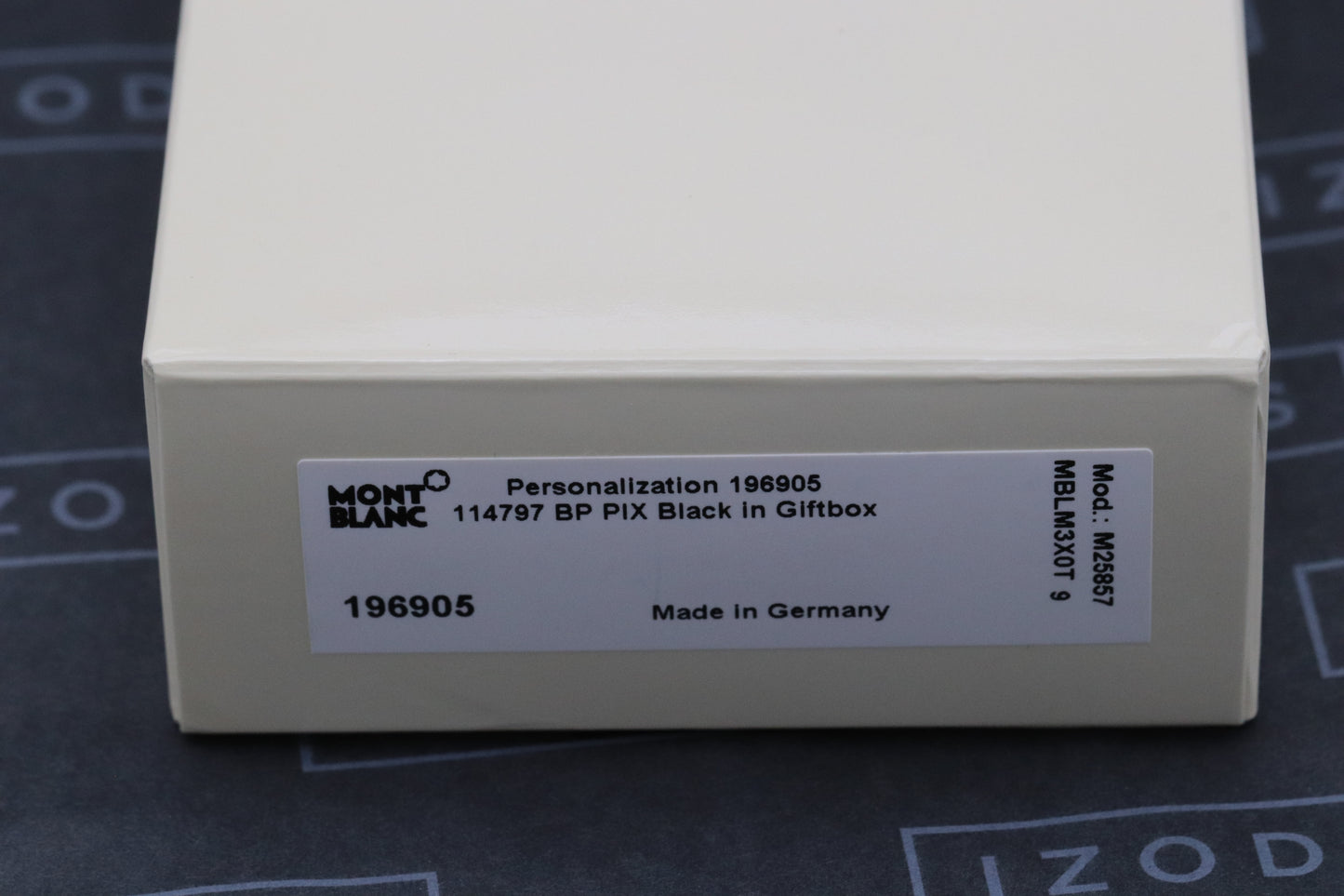 Montblanc PIX Black Ballpoint Pen - UNUSED