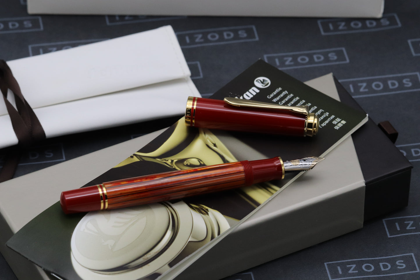 Pelikan M600 Red Tortoiseshell Special Edition Fountain Pen