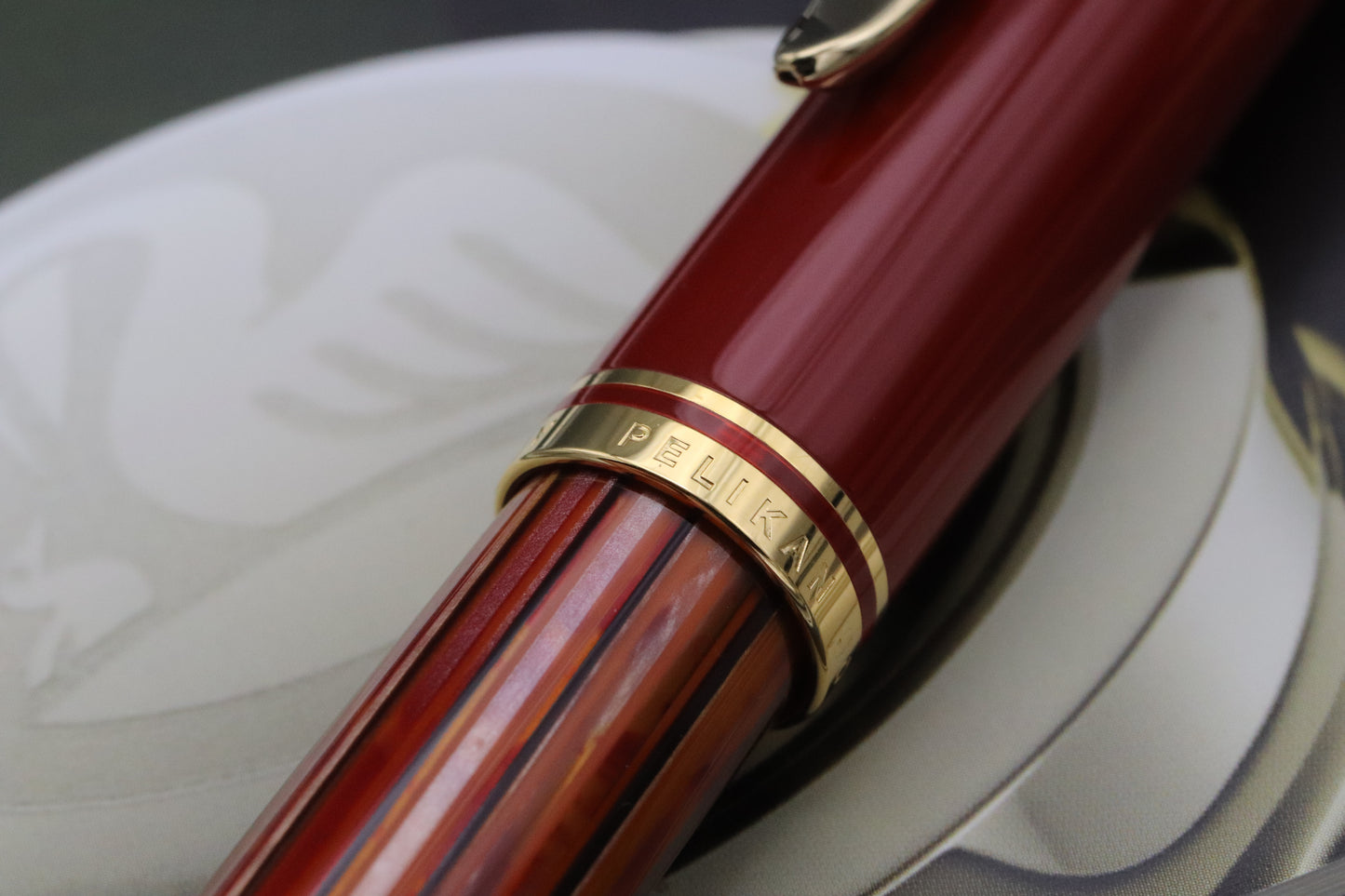 Pelikan M600 Red Tortoiseshell Special Edition Fountain Pen