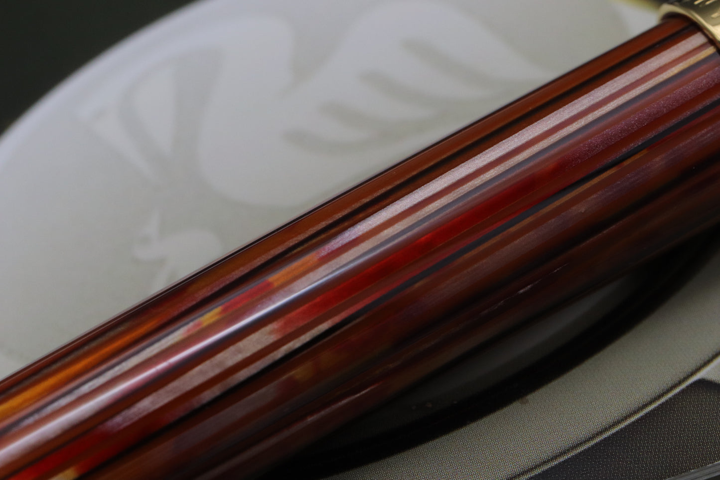 Pelikan M600 Red Tortoiseshell Special Edition Fountain Pen