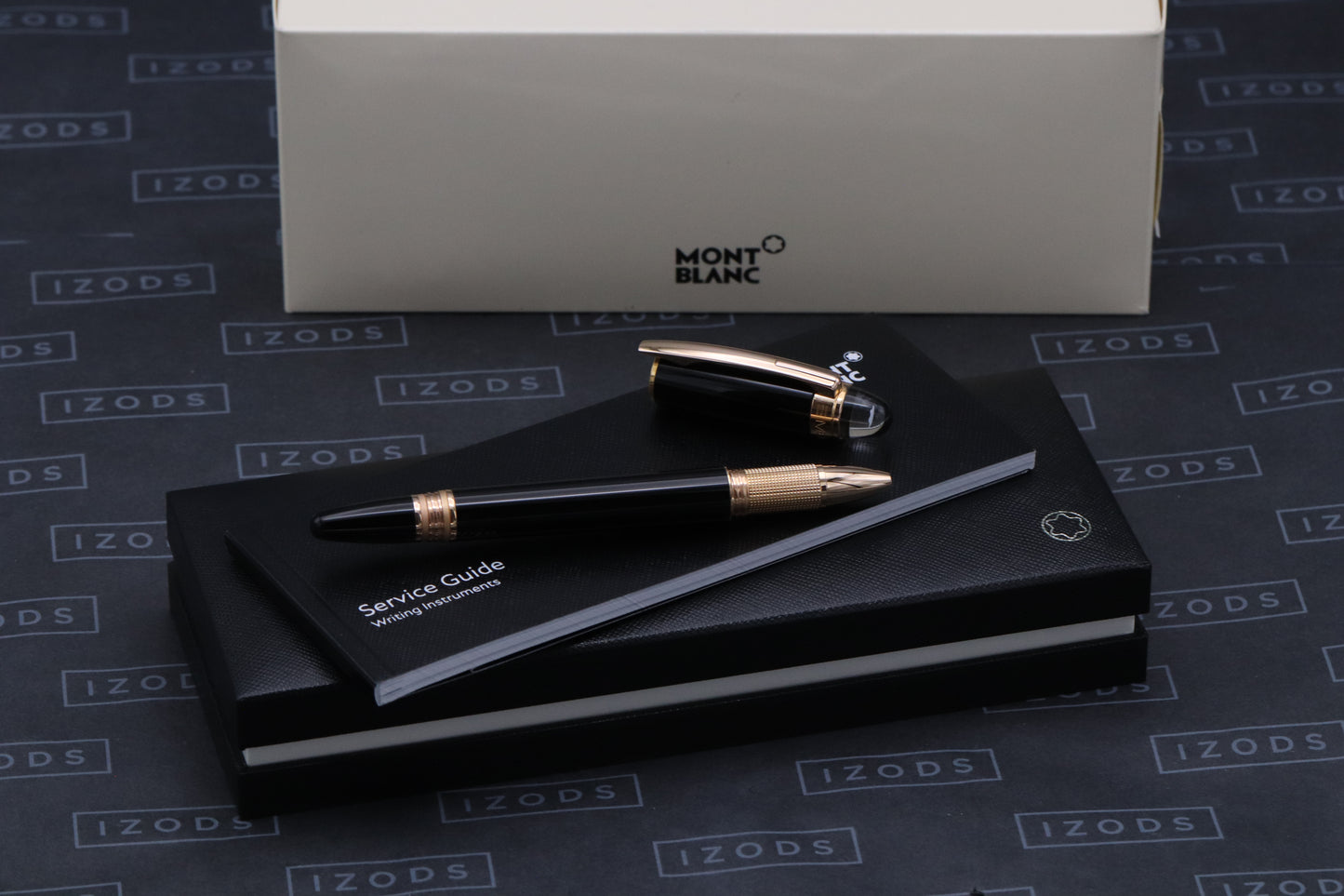 Montblanc Starwalker Red Gold Resin Rollerball / Fineliner Pen