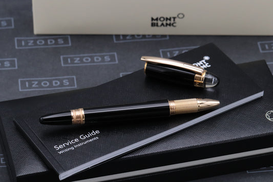 Montblanc Starwalker Red Gold Resin Rollerball / Fineliner Pen