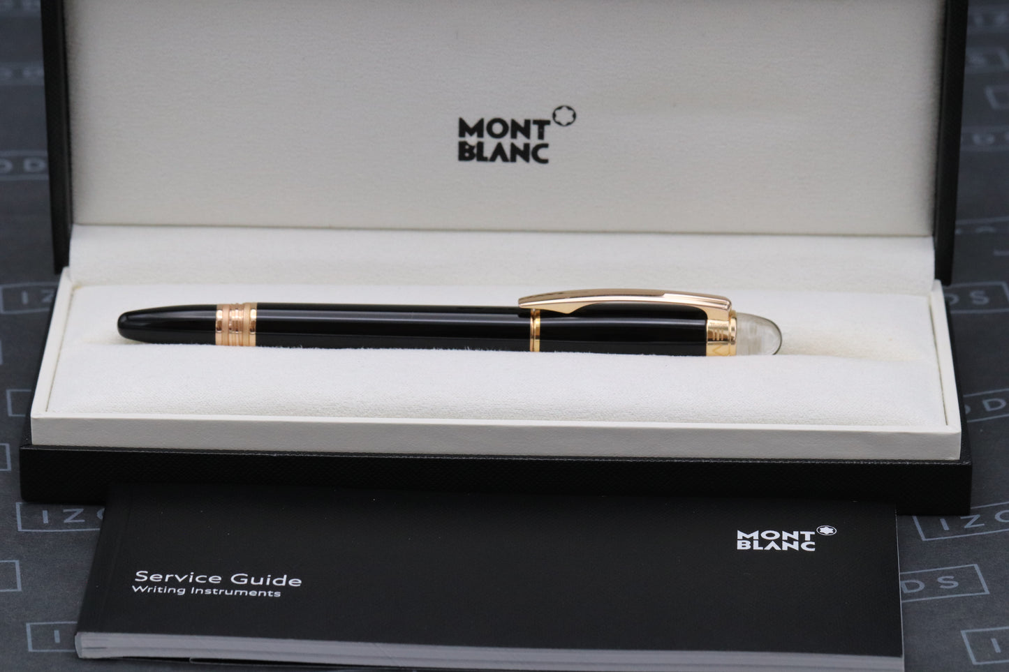Montblanc Starwalker Red Gold Resin Rollerball / Fineliner Pen