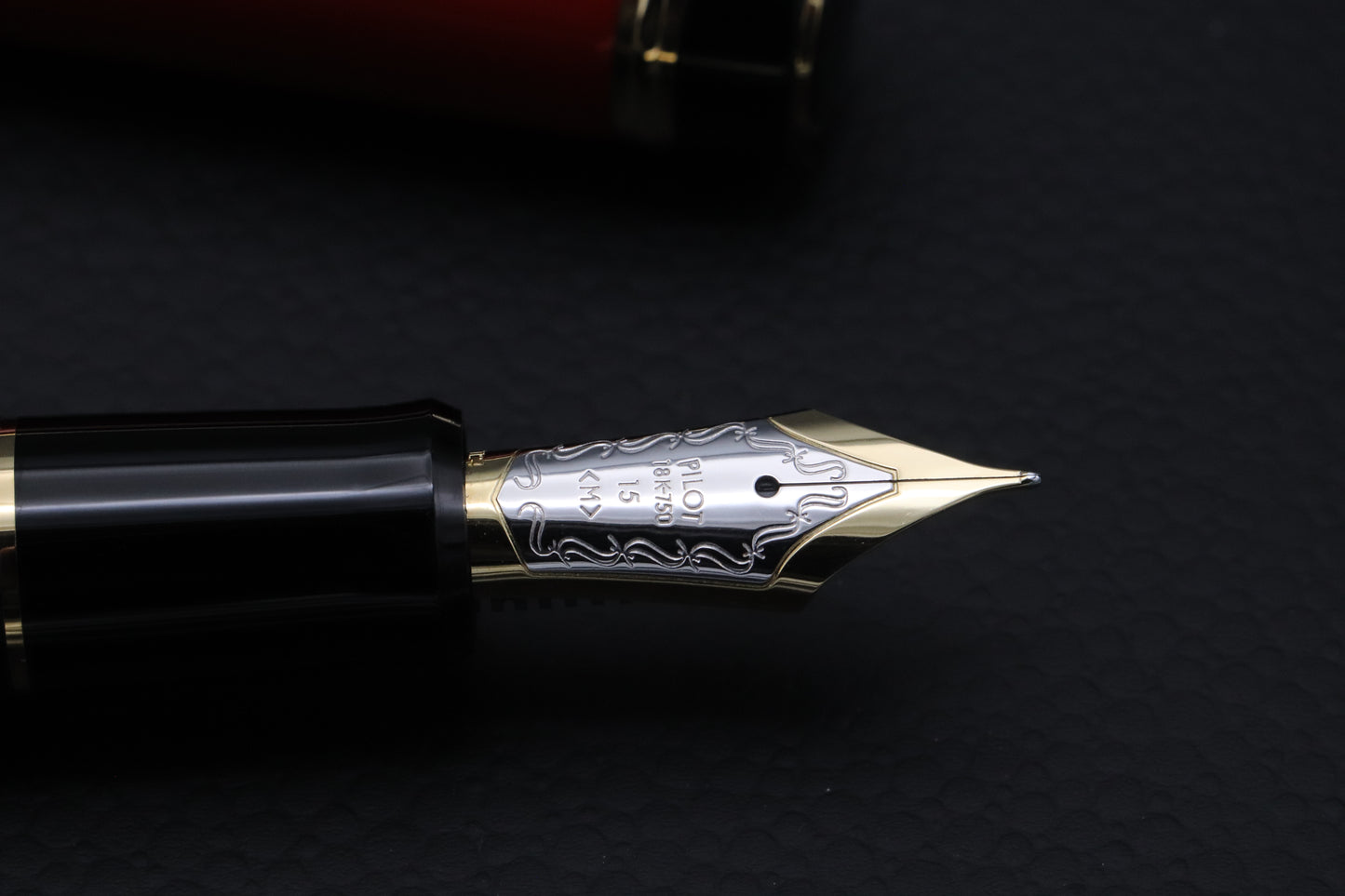 Pilot Custom 845 Urushi Vermilion Fountain Pen - INKED ONCE