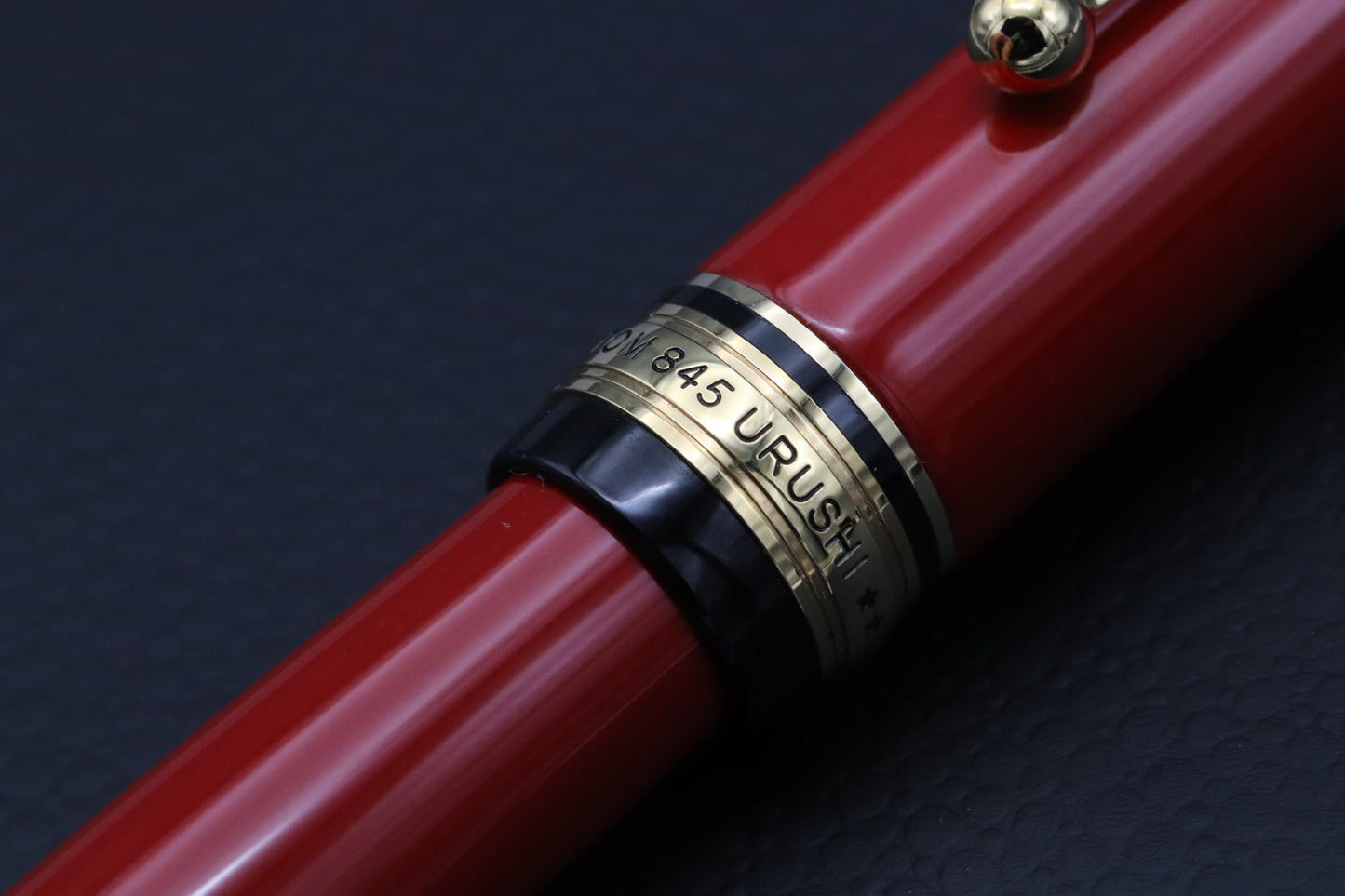 Pilot Custom 845 Urushi Vermilion Fountain Pen - INKED ONCE