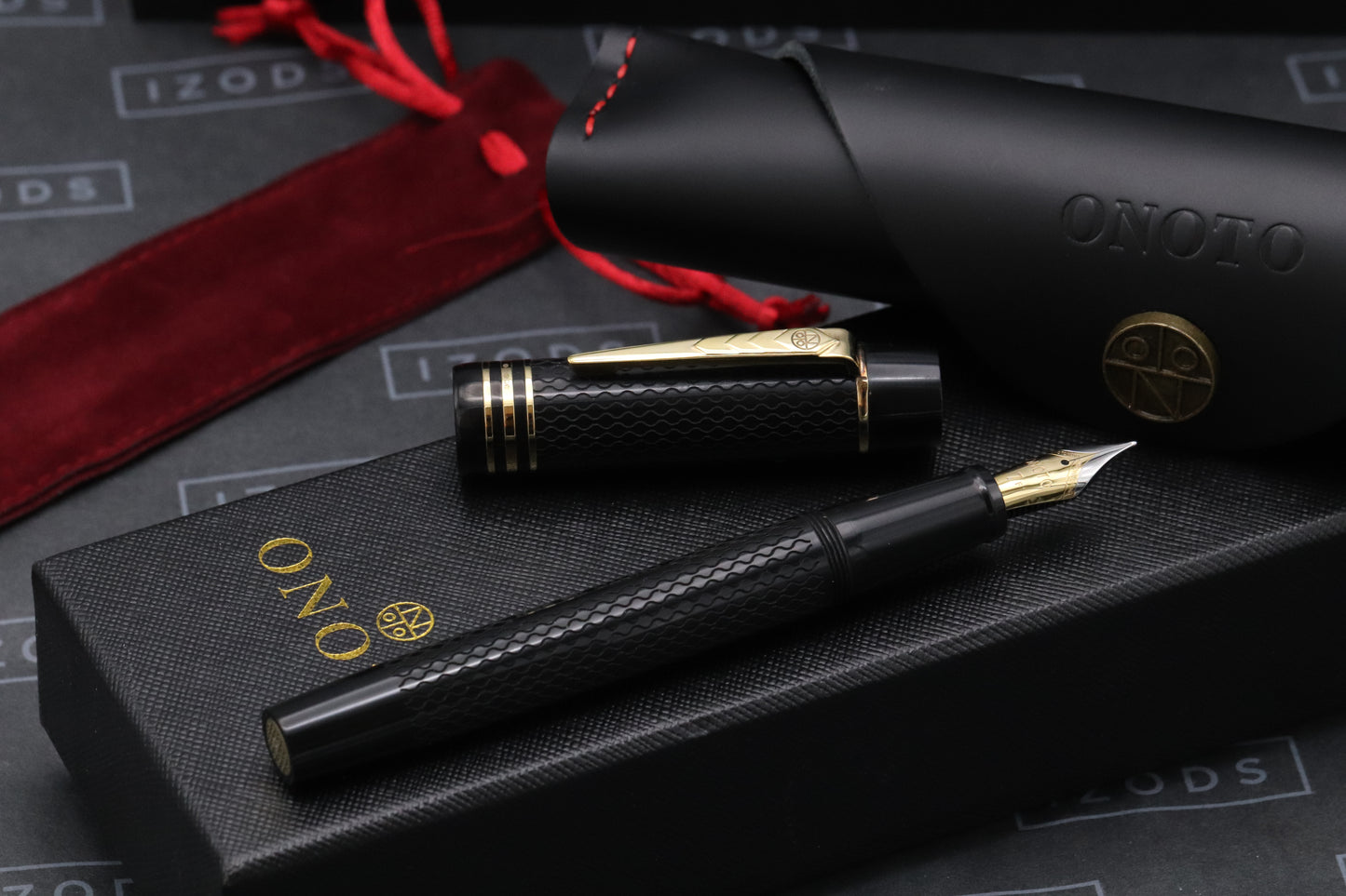 Onoto Magna Ebonite Vermeil Prototype Fountain Pen
