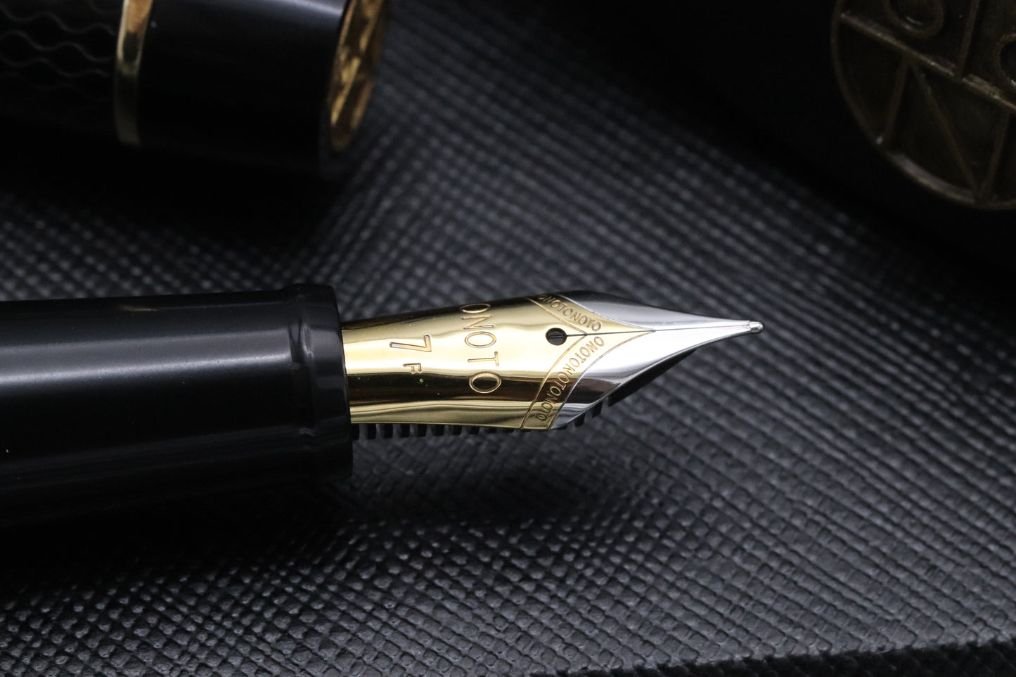 Onoto Magna Ebonite Vermeil Prototype Fountain Pen