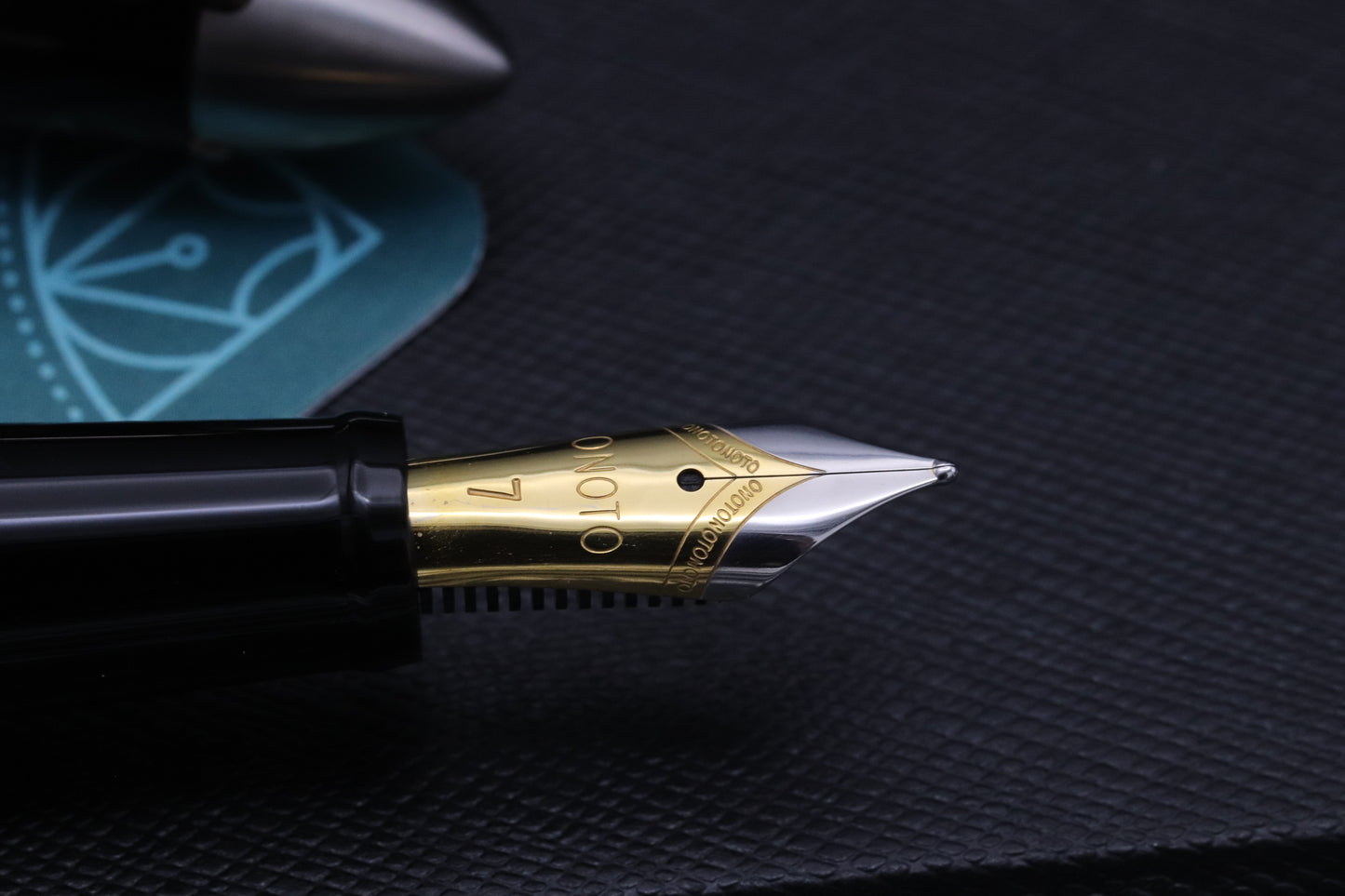Onoto Aviator Stealth Black Fountain Pen
