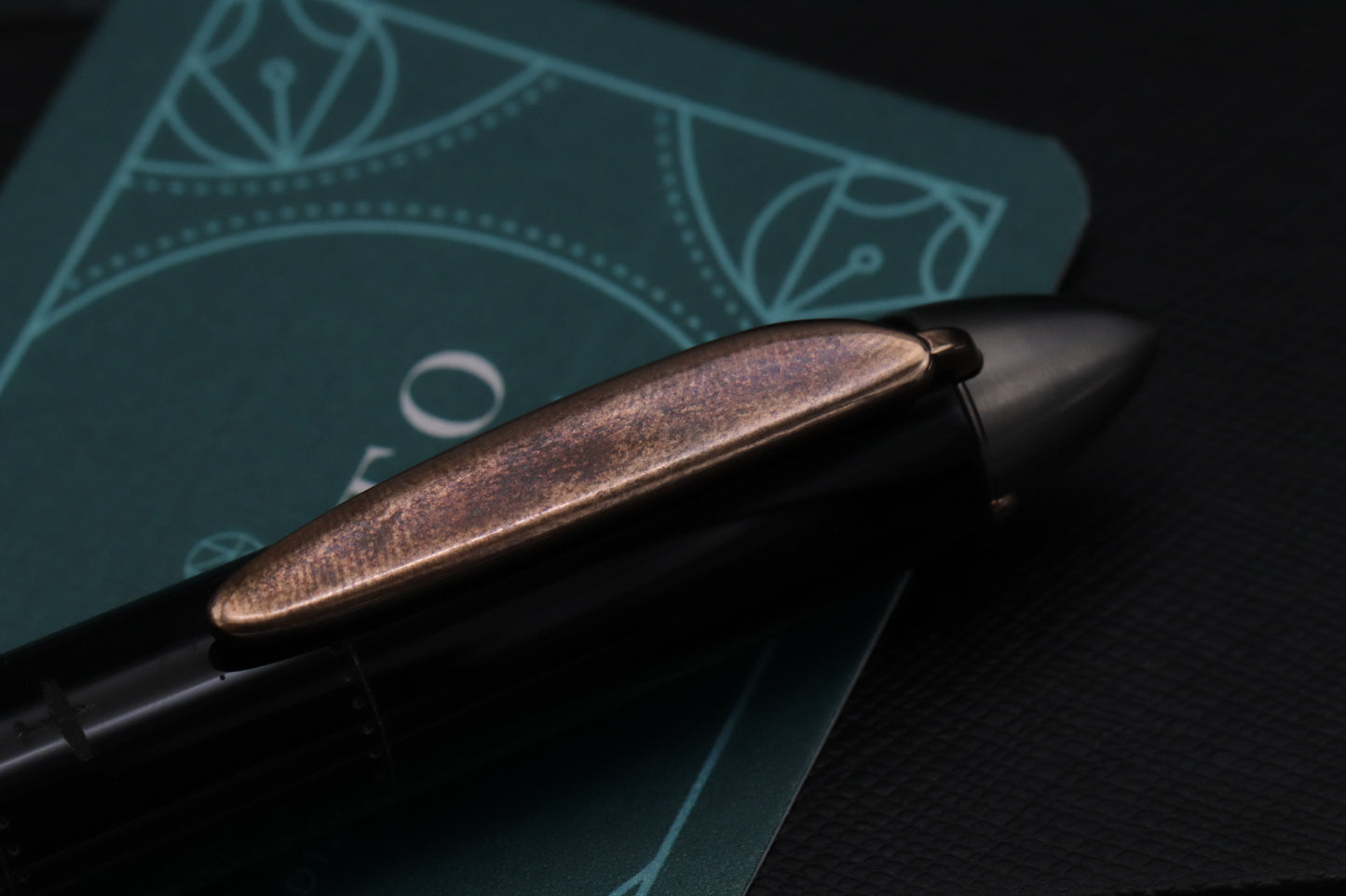 Onoto Aviator Stealth Black Fountain Pen