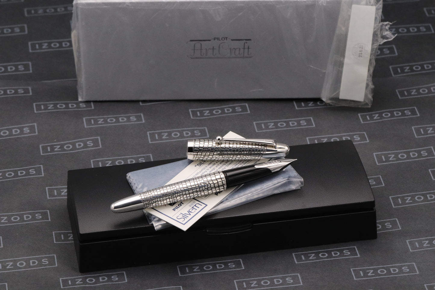 Pilot Silvern Sterling Silver Ishidatami Fountain Pen - INKED ONCE