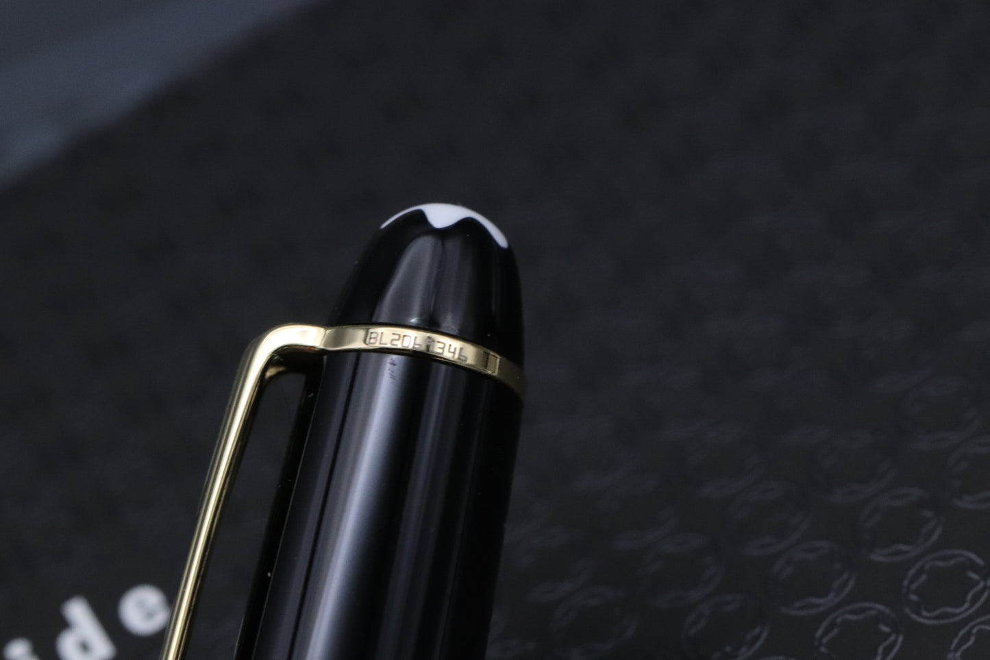 Montblanc Meisterstück 114 Mozart Gold-Coated Fountain Pen