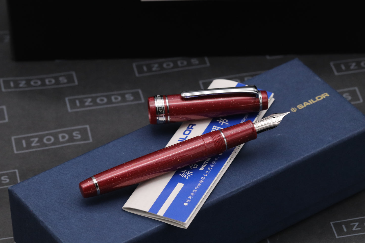 Sailor Pro Gear Slim Red Supernova Fountain Pen