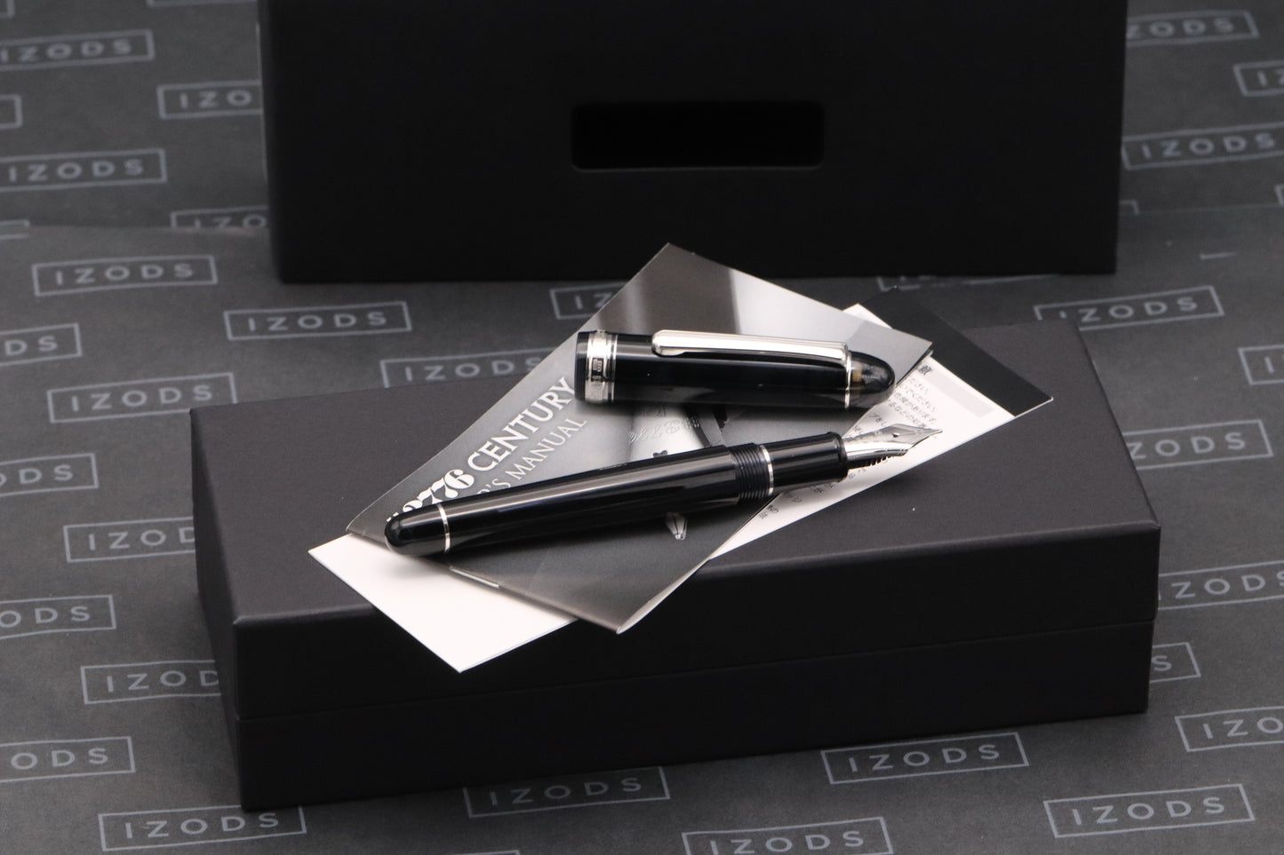 Platinum 3776 Black Diamond Fountain Pen