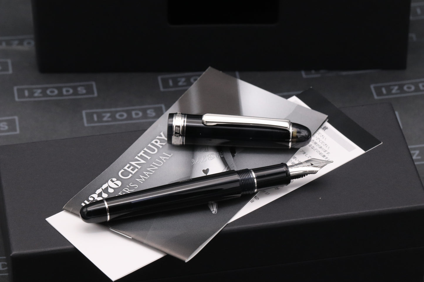 Platinum 3776 Black Diamond Fountain Pen