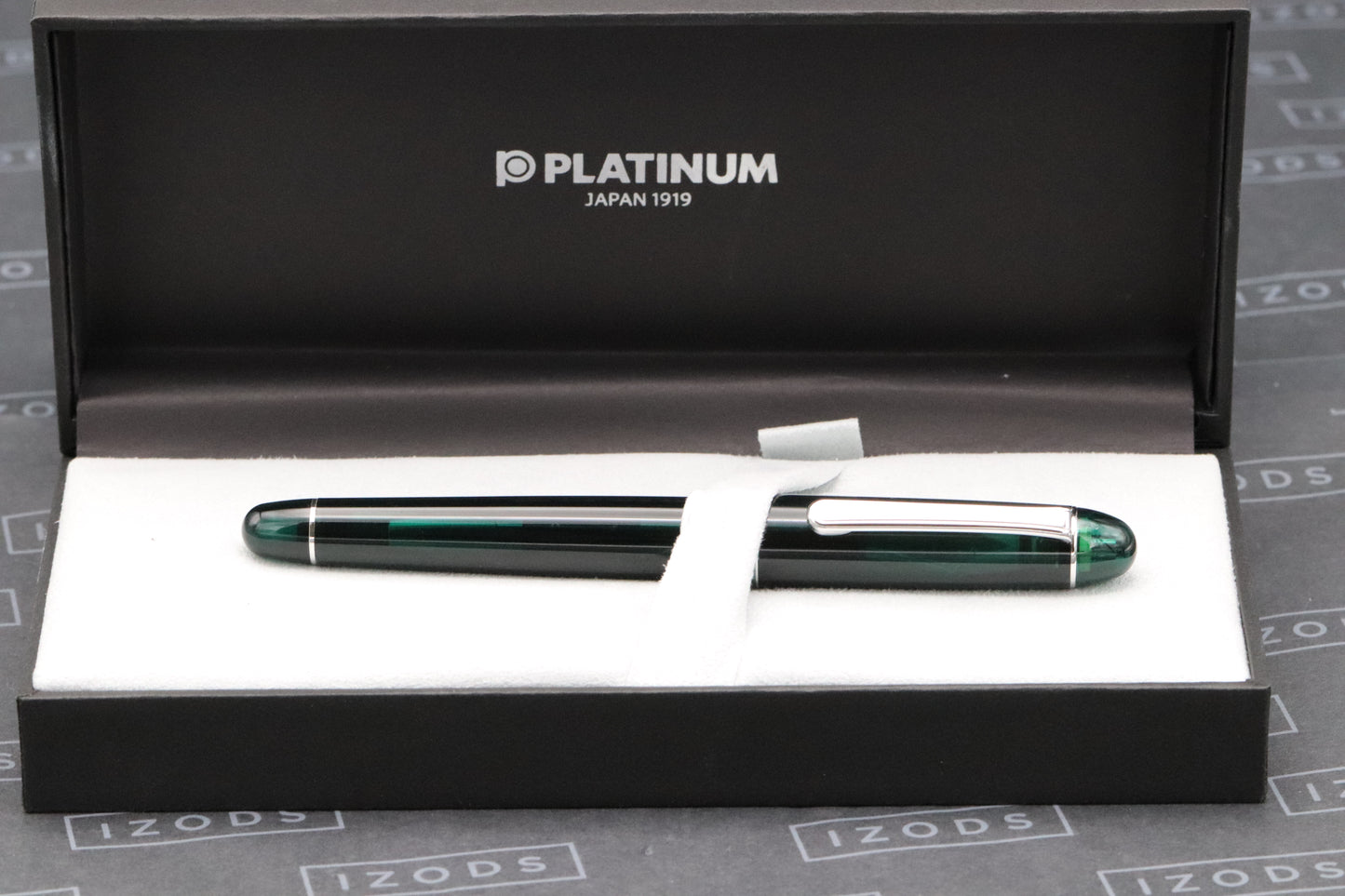 Platinum 3776 Laurel Green Fountain Pen - EF Nib