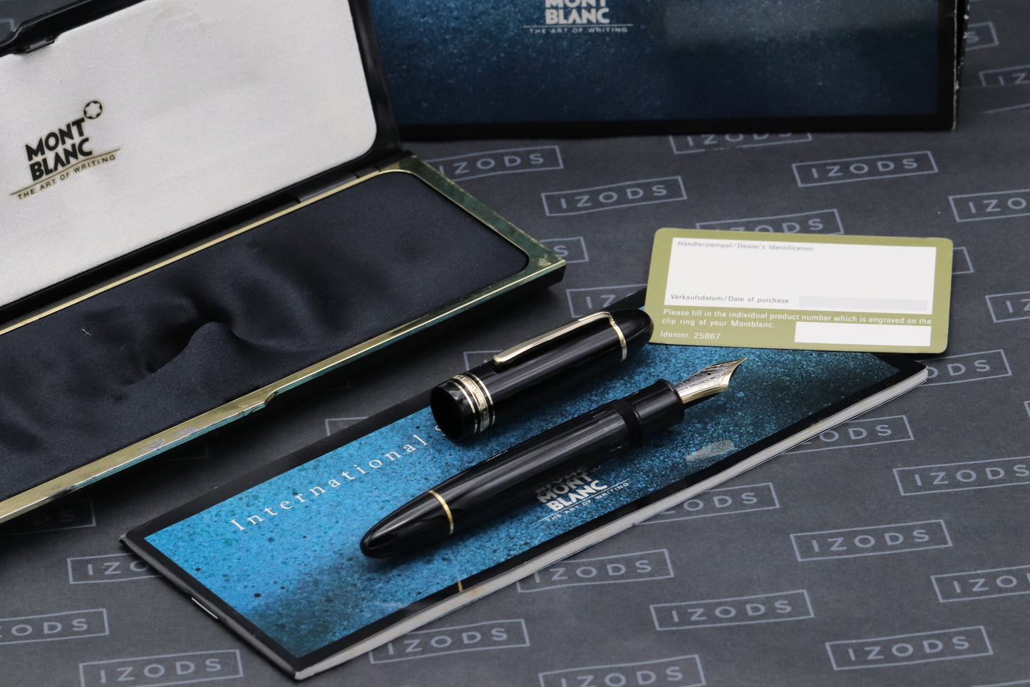 Montblanc Meisterstuck 149 Gold-Coated Fountain Pen - 1972-75 - Extra Fine Nib