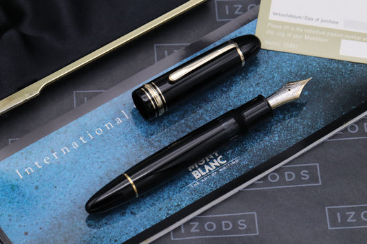 Montblanc Meisterstuck 149 Gold-Coated Fountain Pen - 1972-75 - Extra Fine Nib