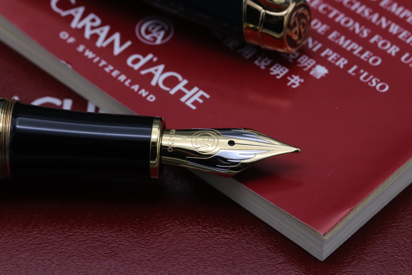 Caran d'Ache Leman British Racing Green Fountain Pen - NEVER INKED