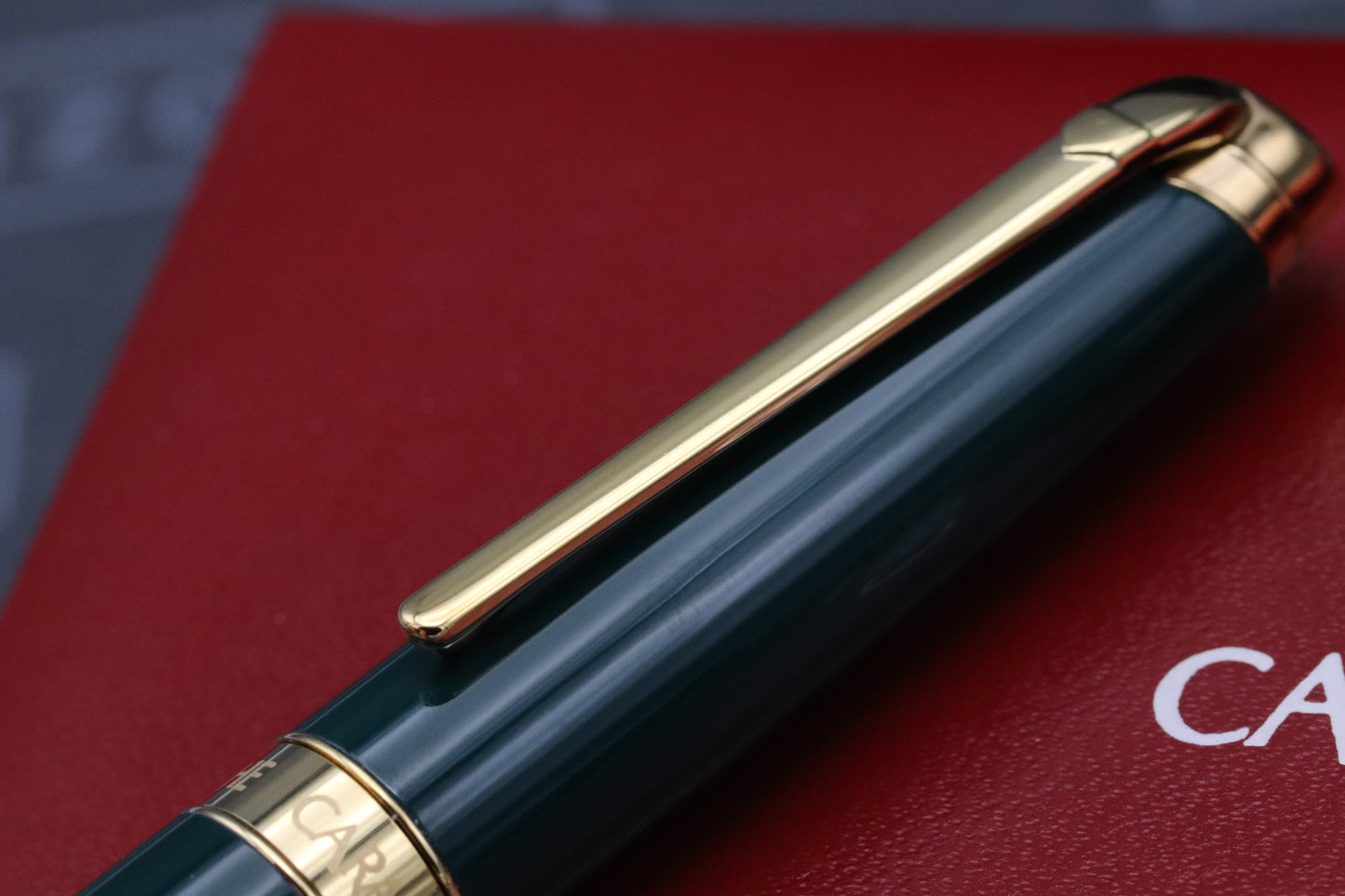 Caran d'Ache Leman British Racing Green Fountain Pen - NEVER INKED