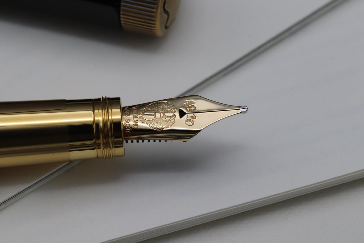 Montblanc Heritage Egyptomania Special Edition Black Fountain Pen - DIPPED