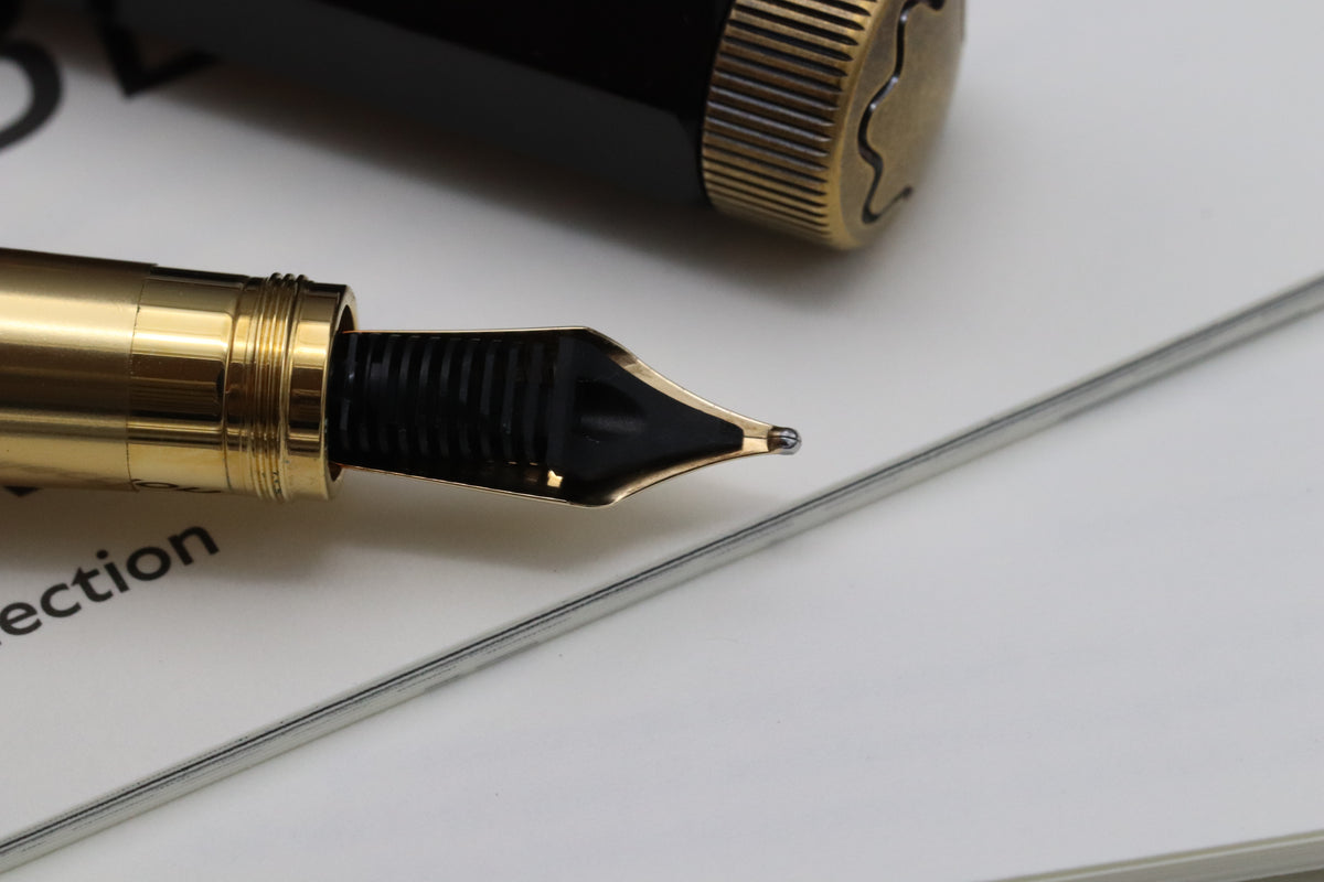 Montblanc Heritage Egyptomania Special Edition Black Fountain Pen - DIPPED