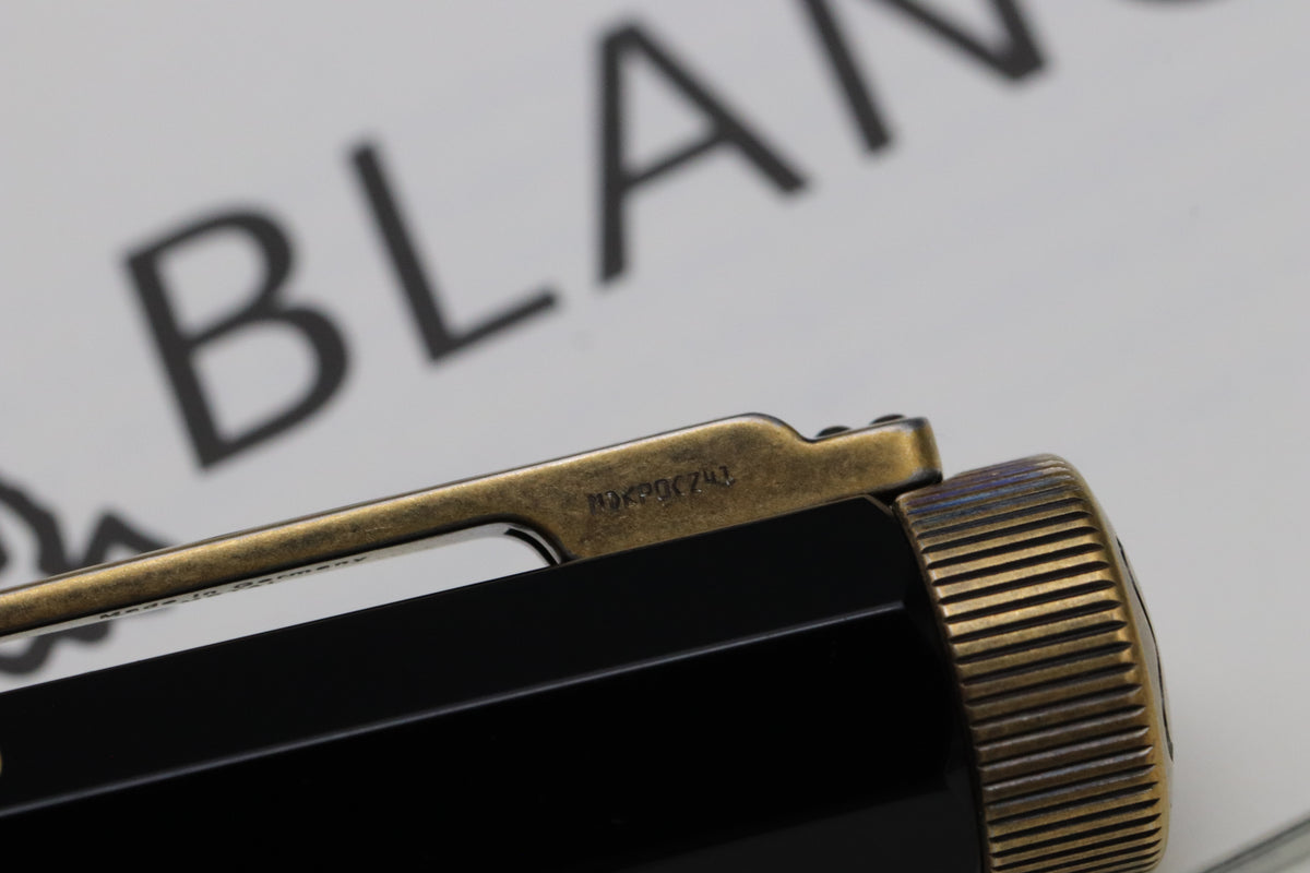 Montblanc Heritage Egyptomania Special Edition Black Fountain Pen - DIPPED