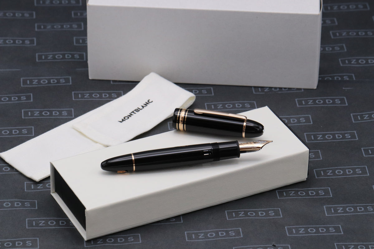 Montblanc Meisterstuck 149 Rose Gold-Coated Fountain Pen - UNUSED - Fine Nib